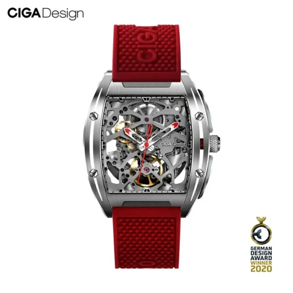 CIGA Design™ Z Series – Skeleton Automatic Watch with Sapphire Glass - Image 4