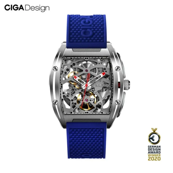 CIGA Design™ Z Series – Skeleton Automatic Watch with Sapphire Glass - Image 5