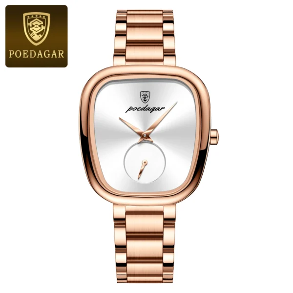 ELEGANT™ RoseGold Luxe – Women’s Stainless Steel Quartz Watch