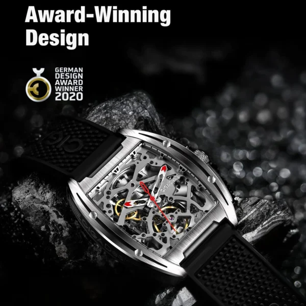 CIGA Design™ Z Series – Skeleton Automatic Watch with Sapphire Glass - Image 10