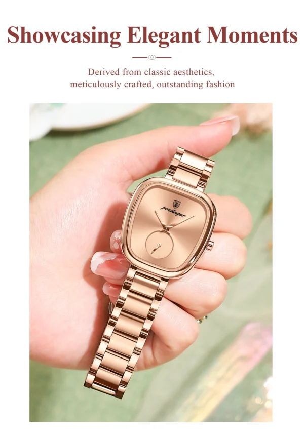 ELEGANT™ RoseGold Luxe – Women’s Stainless Steel Quartz Watch - Image 14