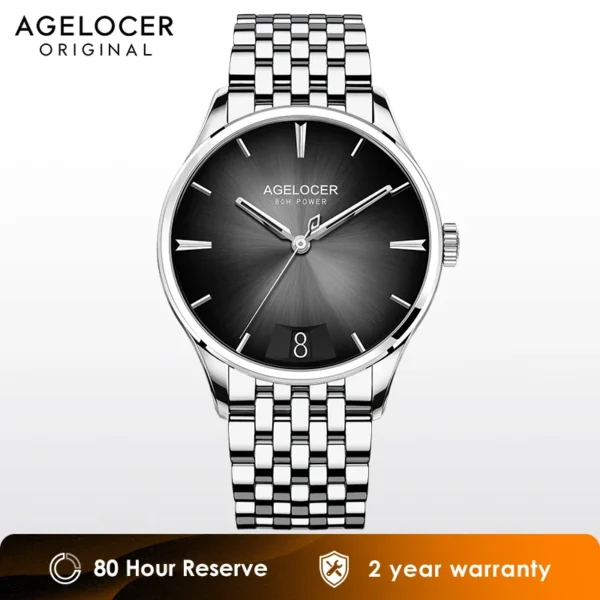 AGELOCER™ Budapest Prestige – Automatic Watch with 80h Power Reserve