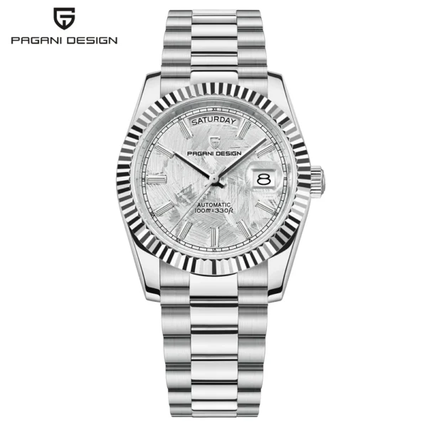 PAGANI DESIGN™ Day-Date – Automatic Luxury Men’s Watch | Sapphire Glass, Calendar, Mechanical - Image 7
