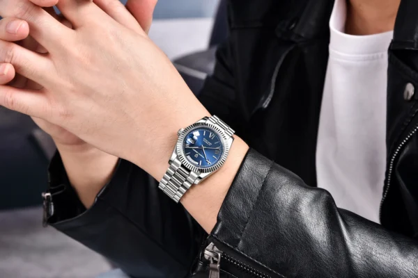PAGANI DESIGN™ Day-Date – Automatic Luxury Men’s Watch | Sapphire Glass, Calendar, Mechanical - Image 11