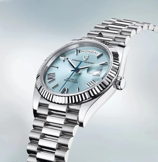 PAGANI DESIGN™ Day-Date – Automatic Luxury Men’s Watch | Sapphire Glass, Calendar, Mechanical - Image 3